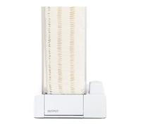 Dispensador de almohadillas de algodón de liberación automática, incluye 50 almohadillas y adhesivo para herramienta de maquillaje de belleza