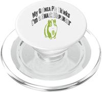 Dispensador de Aperitivos My Guinea Pig Thinks I M A PopSockets PopGrip para MagSafe