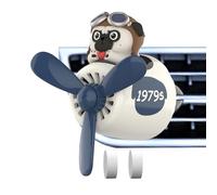 Dispensador de aroma del vehículo - Linda mascota, fragancia de cabina | Soporte de perfume de ventilador creativo con base de clip extraíble y característica de diseño de torbellino para atmósfera de