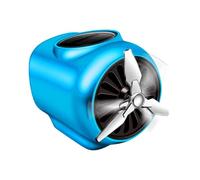 Dispensador de aroma para válvula de coche, clips de aire acondicionado, diseño de hélice, decoración solar para coche, hogar, lugar de trabajo