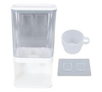 Dispensador De Arroz, Contenedor Grande De Granos Con Tapa Dispensador De Arroz Montado En La Pared Contenedor De Almacenamiento De Arroz Dispensador De Cereales Cubo Para Cocina(Small)