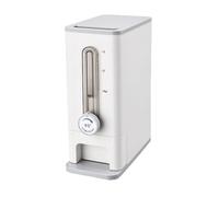 Dispensador de arroz: contenedor hermético grande para almacenamiento de alimentos, cubo de cereales que ahorra espacio para la cocina, suministro de organizador de harina para productos secos de gran