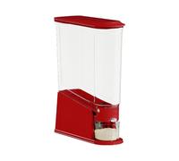 Dispensador de arroz, cubo transparente hermético que ahorra espacio, dispensador de arroz, contenedor de alimentos, para cocina, encimera, despensa, apartamento, harina, cereales, cereales, alimentos