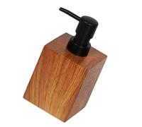 Dispensador De Baño Resina Granos Madera Con Estilo Bombas Espuma Caja Botella Para Champú Gel Hotel En Casa Botella Esencial Con Textura Nogal