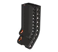Dispensador de batería, soporte de pared para almacenamiento de batería, combinación de compartimiento de batería, solución de ahorro de espacio para el hogar, garaje, cocina, tiene capacidad para 10