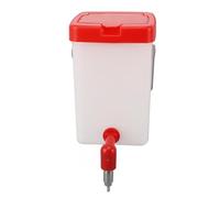 Dispensador de Bebederos para Tetina de Pollo, Bebedero para Tetina para Pollo, Gran Capacidad, para Colgar, Uso Al Aire Libre (Jiawumku8o4691c-12)