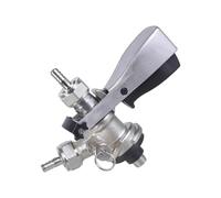 Dispensador de bebidas acoplador de barriles de cerveza de 5/8 pulgadas con válvulas de alivio de presión, accesorio de preparación