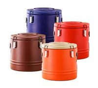 Dispensador de bebidas aislado con retención de temperatura de 24 horas, ideal para bebidas frías y calientes en restaurantes y tiendas