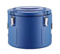 Dispensador de bebidas aislado, cubo de transporte refrigerado comercial para bebidas frías, portador de bebidas para té con leche y café, capacidad de 20 litros