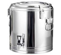 Dispensador de bebidas aislado, mantiene las bebidas calientes o frías, ideal para catering y eventos