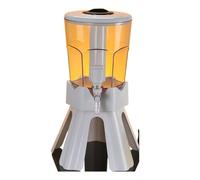 Dispensador De Bebidas Cerveza Torre De Bebidas Con Dispensadores De Cerveza Y Cubitos De Hielo For Fiestas De Mesa Dispensador De Agua(White)