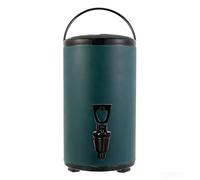 Dispensador de Bebidas Comerciales de Acero Inoxidable con Grifo, Calentador de Tazas PortáTil para Exteriores, Caliente y FríO, PreparacióN RáPida para Leche(H,8L)