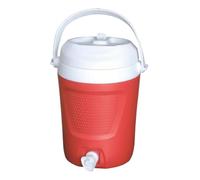 Dispensador De Bebidas Con Aislamiento - Enfriador Portátil | Jarra De Agua De 4L Cantimplora De Camping Fría Y Caliente | Cubo De Hielo Térmico HDPE, Tapa Portadora De Fluido Para Escalada, Ciclismo,