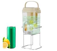 Dispensador de bebidas - Contenedor para exterior con grifo y filtro | Dispensador para bebidas de camping - Para viaje, aventura, picnic, reunión, soda, limonada y zumo de frutas