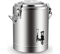 Dispensador de bebidas de acero inoxidable, termo con 20 horas de calor y frío para té, café, agua, disponible en opciones de 10L, 20L, 30L, 40L, 50L, 60L