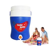 Dispensador de Bebidas de Agua de refrigerador Deportivo portátil, dispensador de Bebidas térmicas | Dispensador de frías y Calientes con Espiga - Beber Jarra con Mango, Jarra más fría para AC