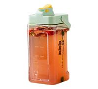 Dispensador de bebidas de limón - Jarra transparente para nevera de 350 g, jarra de bebidas refrigeradas | Recipiente de boca vertedora fácil Para fiestas piscina verano cocina casa hotel do