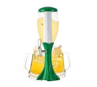Dispensador de bebidas de torre de cerveza, dispensador de licor con tubo de hielo y espiga, dispensador de cócteles de zumos de cerveza, dispensador de bebidas de agua, dispensador de torre brillante