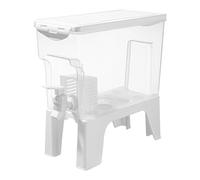 Dispensador de bebidas - Diseño de filtro integrado, hervidor frío multiusos, base perfecta para bebidas de verano, incluyendo de té, limonada y infusión fría, ideal para oficina en casa y