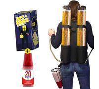 Dispensador de Bebidas Duo |Beer Jet Pack |Backpack 2 Tanques de 3L | 2 boquillas de Cerveza | Bebidas | Fiesta | OriginalCup®