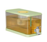 Dispensador de bebidas en el refrigerador - Jarra de, Jug Tap | 4,5 L Contenedor de bebidas con filtro Spigot para piscina BBQ Picnic Social Event Interior Party Water Refracte