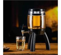 Dispensador de bebidas for fiestas Dispensador de torre de cerveza de 3 l Dispensador de bebidas con tubo de hielo Dispensador de contenedores de jugo de cerveza fría for bar Cocina Fiesta KTV Barbaco