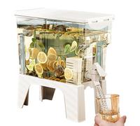 Dispensador de bebidas para - 3,5 L con aislamiento a prueba de fugas | Contenedor para Cócteles, Agua Dulce, Jugos y Bebidas Congeladas | Jarra Grande con Grifo Verano, Eventos y Uso Doméstic