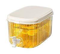 Dispensador de bebidas - para agua fría de gran capacidad de 5,5 litros con filtro integrado | Contenedor de bebidas con boquilla para grifo | Barril de almacenamiento de cerveza fría