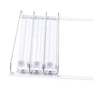 Dispensador de bebidas para el refrigerador de 38 cm, refrigerador ajustable de refrescos autosuficientes puede dispensador de deslizamiento automático del empuje para la cerveza (3 piezas)