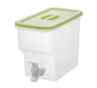 Dispensador de bebidas refrigeradas | Contenedor de bebidas para con gran capacidad, portátil, transparente, de gran volumen, 3,9 L, para al aire libre, cócteles, limonada,
