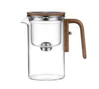 Dispensador De Bebidas Tetera de vidrio, dispensador bebidas madera for el hogar Para CóCteles, Jugos Y Agua