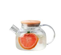 Dispensador De Bebidas Tetera de vidrio transparente Jarra engrosado Para CóCteles, Jugos Y Agua