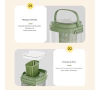 Dispensador de Bebidas - Un Contenedor De Gran Capacidad Con Grifo - Dispensador de Bebidas Frías,Para Uso En Viajes, Camping, Aventuras, Reuniones, Refrescos, Limonada Y De Fruta