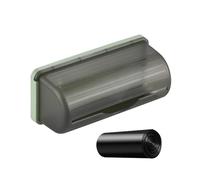 Dispensador de bolsas de basura extra grande, dispensador de bolsas de basura, soporte para rollo de bolsas de basura montado en la pared debajo del fregadero, organizador de rollos para lavandería