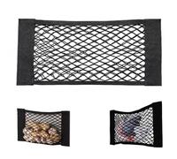 Dispensador de bolsas de basura, organizador de bolsas de plástico, red de almacenamiento de malla, organizador de basura montado en la pared para papel de aluminio, envoltura de plástico para