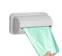 Dispensador de bolsas de basura - Organizador de pared para bolsa de basura, para cubos de basura para cocina, bajo fregadero, exterior, salón, garaje, camping