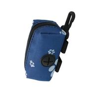 Dispensador de bolsas de caca para perros, dispensador de bolsas portátil con gancho, contenedor de bolsa de basura para mascotas, para paseos, viajes, hogar, jardín, accesorio