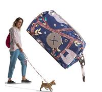 Dispensador De Bolsas De Residuos Para Perros - Clip En El Soporte De Caca, Portador De Basura Portátil | Case De Bolsa De Basura De Viaje, Diseño De Accesorio De Clip Incorporado, Solución De Limpiez