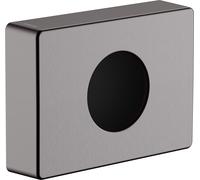 Dispensador de bolsas higiénicas AddStoris de hansgrohe, 41773340, Color: Cromo negro cepillado