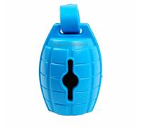 Dispensador de bolsas higiénicas para perros, Granada de mano roja