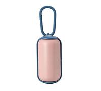 Dispensador de bolsas para excrementos de perros multiusos para soporte con 15 bolsas de basura, suministros para mascotas, dispensador de bolsas de excrementos de mascotas