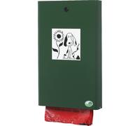 Dispensador de bolsas para excrementos de perros VAR, H x A x P 430 x 265 x 60 mm