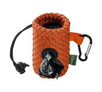 Dispensador de Bolsas para Mascotas Hunter Naranja Portabolsas Malla