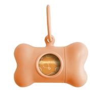 Dispensador de Bolsas para Mascotas United Pets Bon Ton Provenzal Perro Naranja (8 x 4,2 x 5 cm)