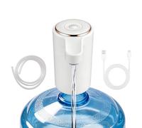 Dispensador de botella de agua, con manguera silenciosa, bomba universal para botella de agua de un galón, para cocina, sala de estar, oficina, apartamento, caravana, viajes al aire libre, jarra