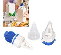 Dispensador de Botellas, 2 Piezas, Vertedor Universal para Leche, Vino, Cócteles y Bebidas, Herramientas de Bar para Casa