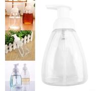 Dispensador de botellas con bomba de espuma de 300 ml para jabón líquido y agua para formar espuma reduciendo los residuos mientras apoya una rutina de limpieza constante