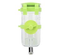 Dispensador De Botellas De Agua Colgante, Dispensador De Agua para Mascotas, A Prueba De Fugas, Ajustable 350 Ml, 4 Velocidades para Animales Pequeños (GREEN)