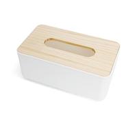 Dispensador de caja de pañuelos, cubierta de madera, soporte de almacenamiento de papel, servilleta para organizador de estuches, artículos para el hogar, paquete de servilletas modernas, juego de