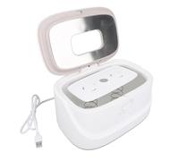 Dispensador de Calentador de Toallitas Húmedas, Luz Nocturna de 3 Velocidades y Temperatura Ajustable, Diseño Alimentado por USB, Calentador de Toallitas Húmedas de Gran